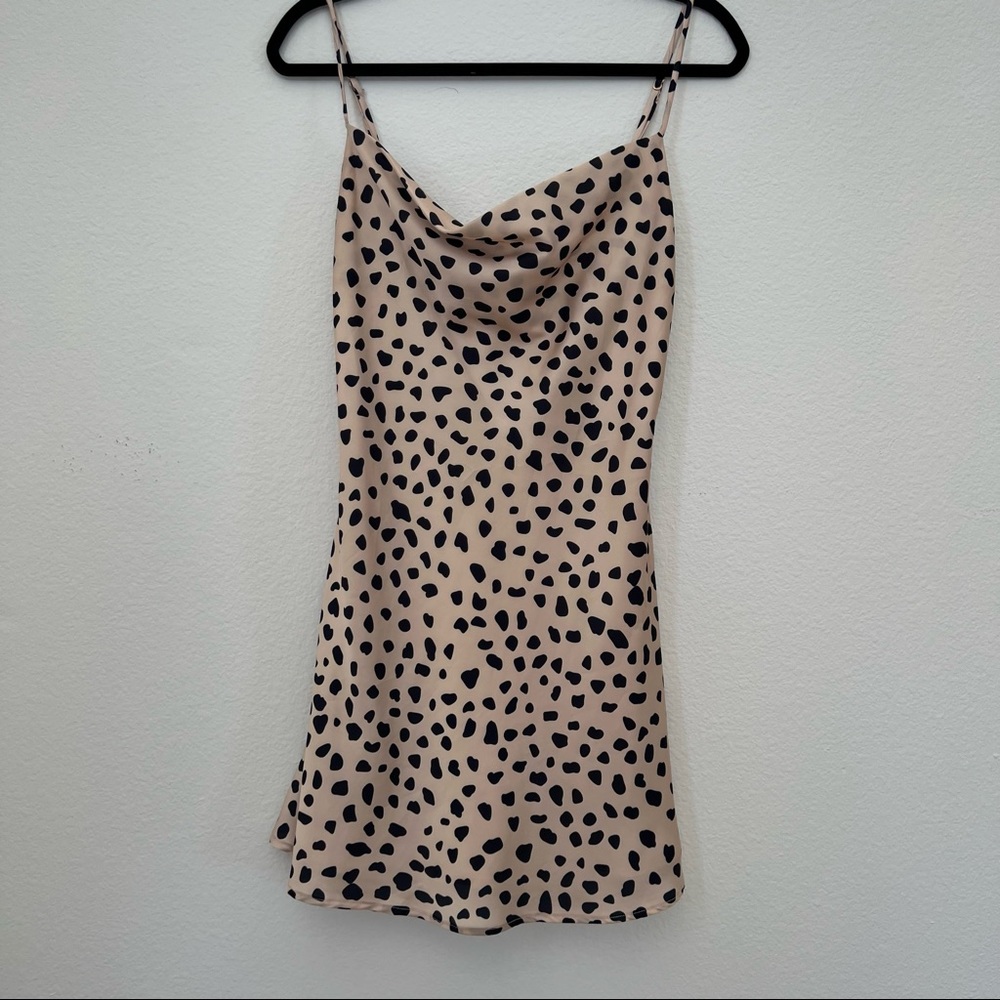 Lovers + Friends leopard print dress